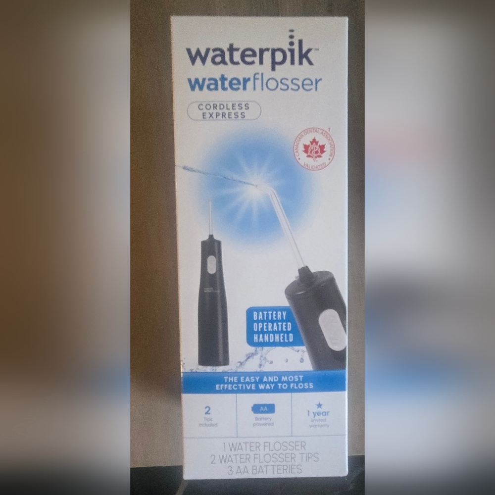 Waterpik Cordless Express Black Water Flosser